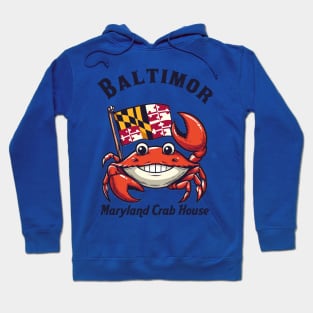 Baltimore, Maryland Crab House Hoodie